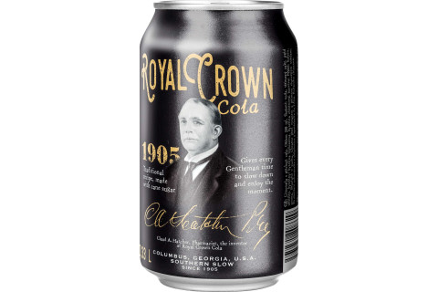 royal crown cola plech 0,33l