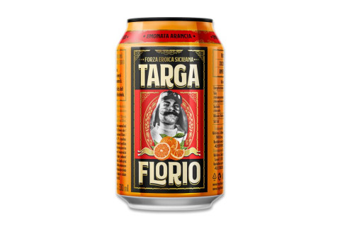 targa Florio 0,33l plech pomeranč
